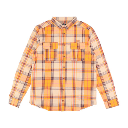 IRIEDAILY Camicia Manica Lunga Uomo Big Valle Shirt Sand da uomo