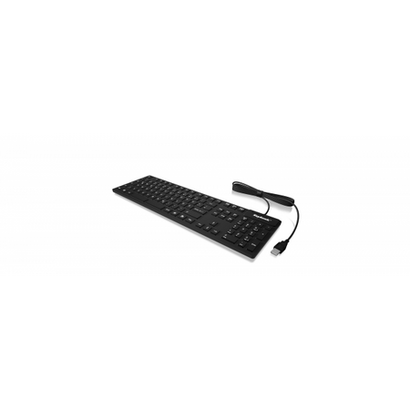 KeySonic KSK-8030IN tastiera Industriale USB QWERTY Inglese US Nero (KSK-8030IN)