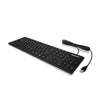 KeySonic KSK-8030IN tastiera Industriale USB QWERTY Inglese US Nero (KSK-8030IN)
