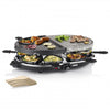 Princess Bistecchiera Raclette 8 Oval Griglia + Pietra 43x30cm 1200w