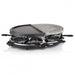 Princess Bistecchiera Raclette 8 Oval Griglia + Pietra 43x30cm 1200w