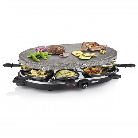 GRILL PARTY & RACLETTE 8 OVAL STON 1200W