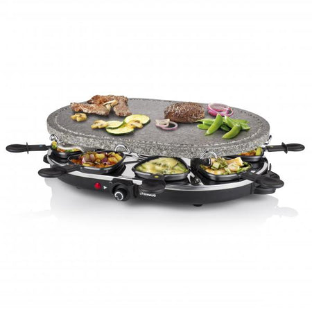 GRILL PARTY & RACLETTE 8 OVAL STON 1200W