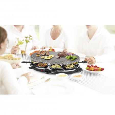 GRILL PARTY & RACLETTE 8 OVAL STON 1200W