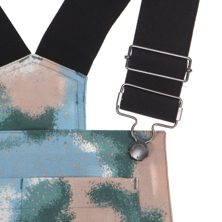 TIMBERLAND Salopette Donna Dungarees All Over Print Water Print da donna