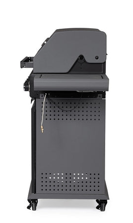 Barbecue a gas "Aleandro" con 5 bruciatori superfice di cottura in ghisa smaltata