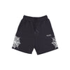 PHOBIA Pantalone Corto Tuta Uomo Cobweb Print Shorts Black/white da uomo