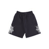 PHOBIA Pantalone Corto Tuta Uomo Cobweb Print Shorts Black/white da uomo
