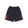 PHOBIA Pantalone Corto Tuta Uomo Cobweb Print Shorts Black/red da uomo