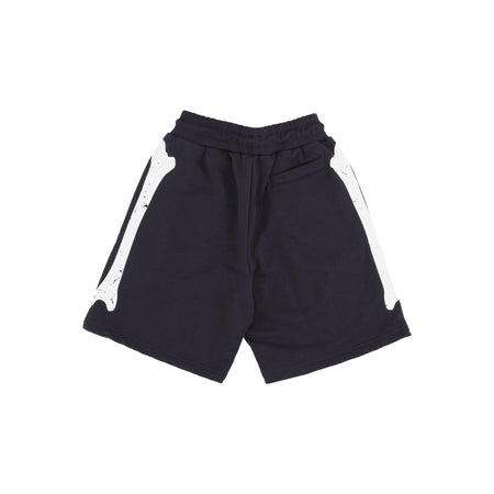PHOBIA Pantalone Corto Tuta Uomo Skeleton Print Shorts Black/white da uomo