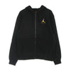 JORDAN Felpa Cappuccio Zip Uomo Jumpman Fleece Full-zip Black/pollen da uomo