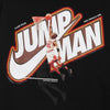 JORDAN Felpa Cappuccio Zip Uomo Jumpman Fleece Full-zip Black/pollen da uomo