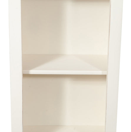 Biscottini Biscottini Libreria Country tiglio bianca anticata piano naturale 3 ripiani