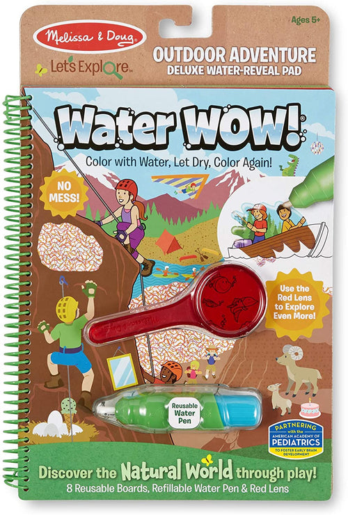Melissa & Doug | Let's Explore Water Wow Sport all'Aperto Blocco da Scoprire con Acqua