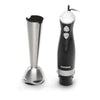 TELEFUNKEN Frullatore a Immersione 800W con Tritatutto da 500ml e Bicchiere da 700ml – Gambo e Lame in Acciaio Inox M07442