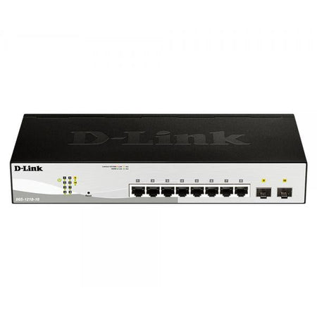 D-LINK SWITCH 8 PORTE GIGABIT + 2 PORTE SFP SMART+