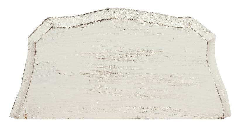 Biscottini Biscottini Mensola a Muro 30x15x27 Legno Bianco Anticato Design Classico