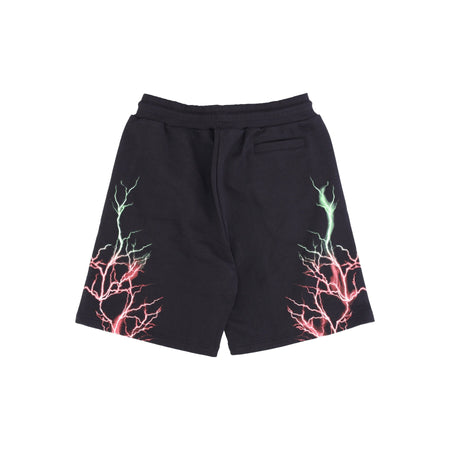 PHOBIA Pantalone Corto Tuta Uomo Lightning Shorts Black/red/green da uomo