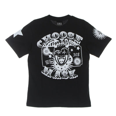IHS Maglietta Uomo Choose Your Mask Black da uomo