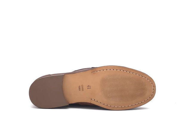BRAKING Mocassino uomo in cuoio cognac