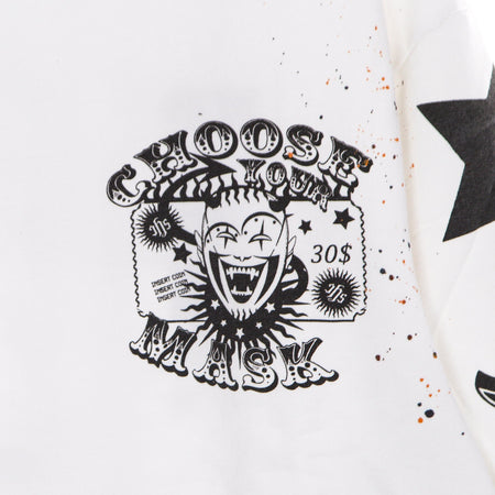 IHS Felpa Leggera Girocollo Uomo Choose Your Mask Sweatshirt White da uomo