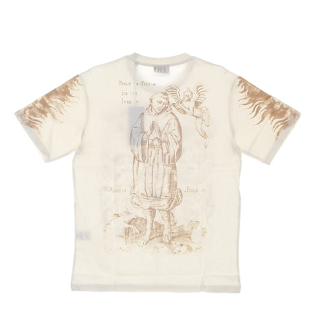 IHS Maglietta Uomo Respect Your Demon Tee Natural da uomo