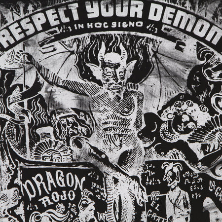 IHS Maglietta Uomo Respect Your Demon Tee Black da uomo