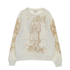 IHS Felpa Leggera Girocollo Uomo Respect Your Demon Sweatshirt Natural da uomo