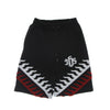 IHS Pantalone Corto Tuta Uomo Sponge Graphic Flames Basket Pants Black da uomo