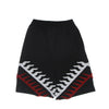 IHS Pantalone Corto Tuta Uomo Sponge Graphic Flames Basket Pants Black da uomo