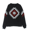 IHS Felpa Leggera Girocollo Uomo Sponge Graphic Flames Sweatshirt Black da uomo