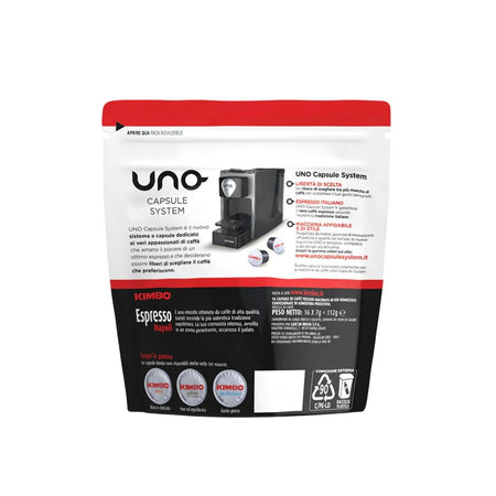 Kimbo Caffe' Confezione Da 192 Capsule Compat. Uno System Napoli