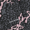 VISION OF SUPER Pantalone Tuta Leggero Uomo Allover Leopard Pants Pink/grey da uomo