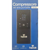 Compressore Portatile con Sensore Pressione, Schermo LCD Digitale e Luce LED, 4 Modalità per Auto, Moto, Bicicletta, Palone