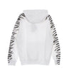 MAUNA-KEA Felpa Leggera Cappuccio Uomo Tiger Hoodie White da uomo