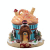 Chalet Cioccolato‎, edificio luminoso per villaggio di Natale in Resina‎