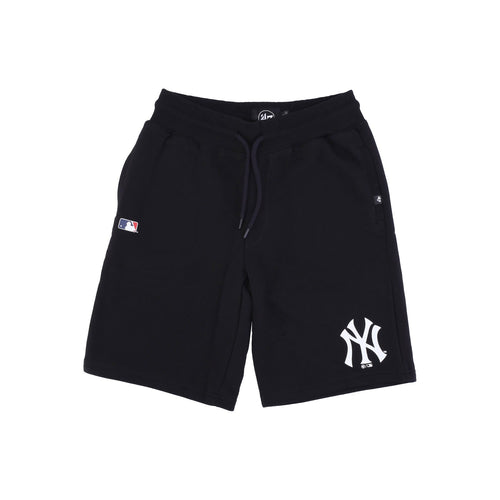 47 BRAND Pantalone Corto Tuta Uomo Mlb Helix Shorts Neyyan Jet Black/white da uomo