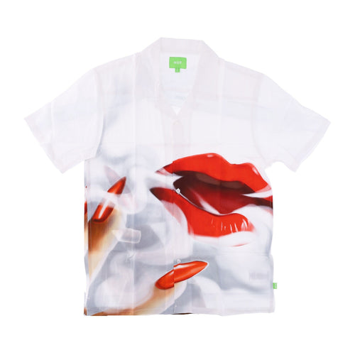 HUF Camicia Manica Corta Uomo Seductive Resort Top White da uomo
