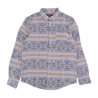 IRIEDAILY Camicia Manica Lunga Uomo Vintachi Shirt Grey/blue da uomo