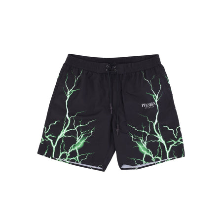 PHOBIA Costume Pantaloncino Uomo Lightning Swimwear Black/green da uomo