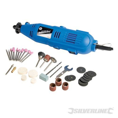 Mini trapano utensile multiuso per tagli levigatura lucidatura Silverline 135W freeshipping - Eternal Brico
