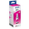 Cartuccia originale ad inchiostro Epson T6643 - Flacone di inchiostro originale per stampanti Epson Ecotank - Magenta