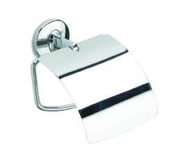 METAFORM - PORTA ROTOLO CARTA IGENICA CON PIASTRA DI CHIUSURA EOS 792 - IN ACCIAIO CROMATO