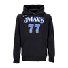 NIKE NBA Felpa Cappuccio Uomo Nba City Edition 2023/24 Club Hoodie No 77 Luka Doncic Dalmav Black da uomo