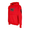 NIKE NBA Felpa Leggera Cappuccio Uomo Nba City Edition Courtside Standard Issue 2023/24 Hoodie Miahea University Red da uomo