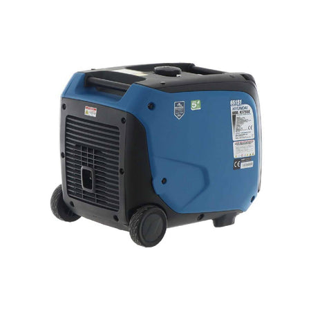 Generatore inverter "65151" silenziato e motore monofase 4 tempi con funzionamento a benzina e avviamento elettrico 3,3 KW Hp 7,5