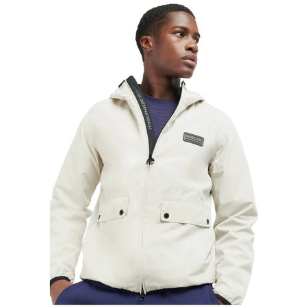 Barbour International giacca panna KENETIC MUZZO MWB0947