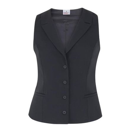 Gilet Dalila Nero Gilet Donna Collo Scialle