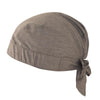 Bandana Marte Tortora Melange Copricapo Cuoco con Tergisudore