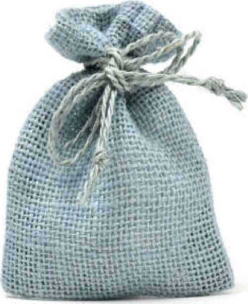 25 Sacchetti Di Juta Azzurro Per Bomboniere Confetti Compleanni Matrimonio Casa e cucina/Hobby creativi/Materiali per hobby creativi/Forniture per feste/Bomboniere Trade Shop italia - Napoli, Commerciovirtuoso.it